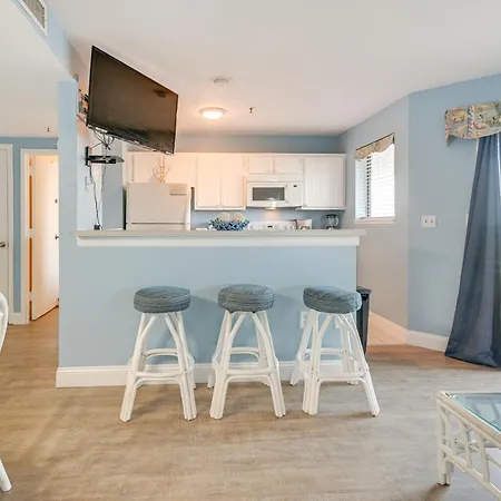 Myrtle Beach Resort Condo With Pool - Walk To Beach!